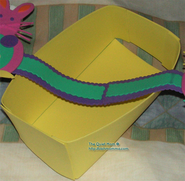 Handmade Easter Bunny Tissue Box